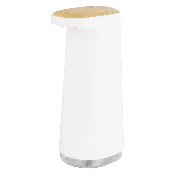 [RM]Automatic Soap Dispenser Rechargeable Foam Soap Dispenser for Office School White Whit