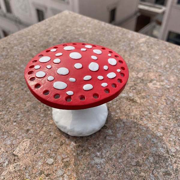 Svampe Ørering Holder Stativ Organizer ROSA
