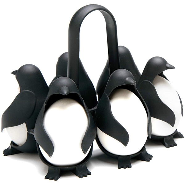 Pingvinformet eggestativ Cooker Egg butik Server for å lage kokte egg