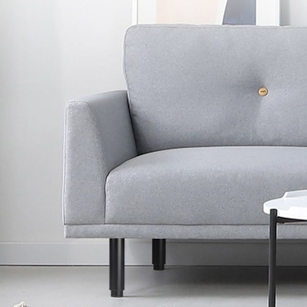 Sengestøtteben Møbelben HVID 25CM White 25cm