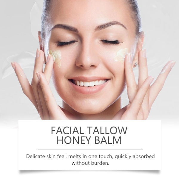 Ansigtspleje Oksekød Tallow Honning Hudpleje Oksekød Tallow Hudpleje Oksekød Tallow Hudpleje Oksekød Tallow Naturlig Vild Honning Hudpleje