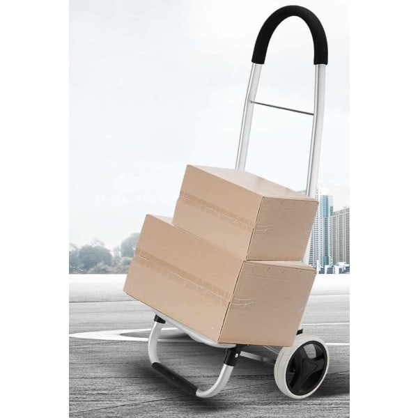 Shoppingvagn 50L - Hopfällbar Svart
