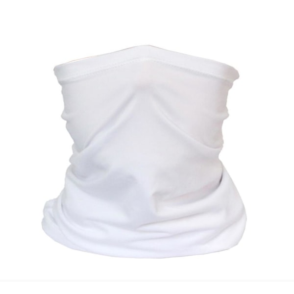 Multifunctional Bandana with Filter Pocket Whit-FS2- White one size