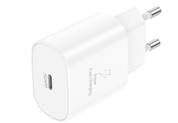 25W hurtigoplader til iPhone 15,16 vägladdare med 2 m kabel
