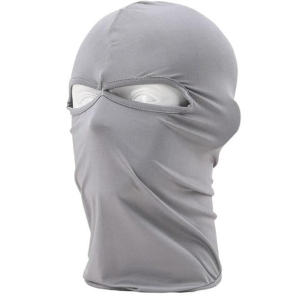 Vinter Heldekkende Varm Maske Utendørs Sykling Vindbeskyttelse light grey
