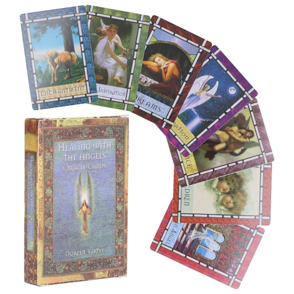 Interaction Divination Spelkort Brädspel Kort Hologram Papper Tarotkort Engelsk Version
