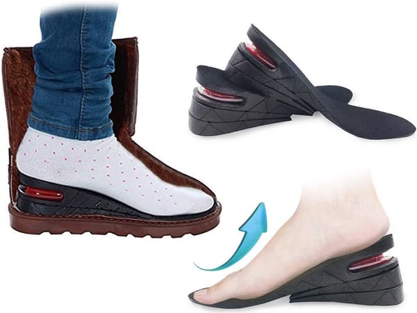 Height Increasing Shoe Inserts - Adjustable Size 35-42