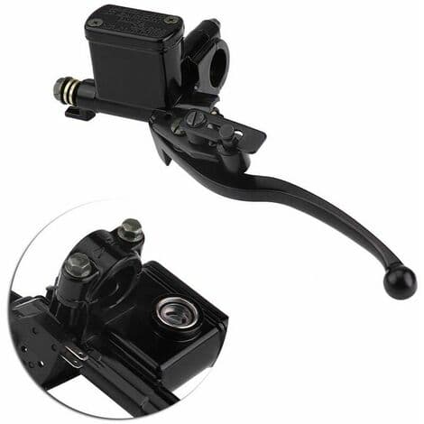 Venstre forreste bremsecylinder til 50cc, 110cc og 150cc ATV, 7/8\" (22 mm) forreste bremsegreb.