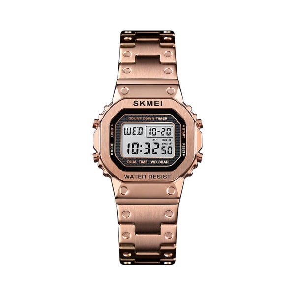Casual Digital elektronisk watch J3470 - 33 mm - Rose Gold