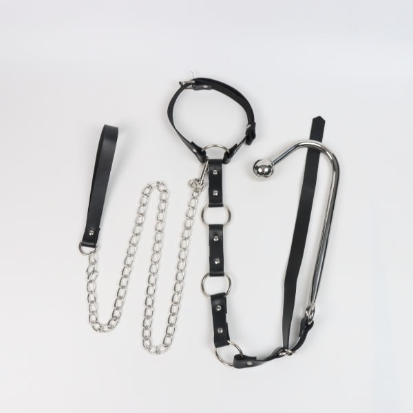 Sm Adult Sexleksak Metall Anal Hook Assisterad Tvingad Begränsning 4-delad Set 1660