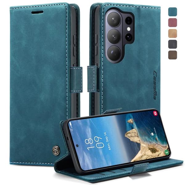 Samsung Galaxy S26 Ultra 5G Case - CaseMe 013 Multifunctional Horizontal Flip Leather Case