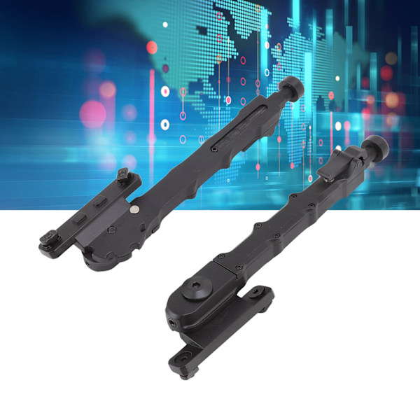 Justerbar låsbar snabbfäst bipod i aluminiumlegering för skyttar