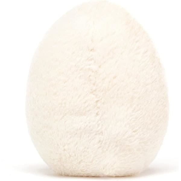 Jellycat Amuseables Boiled Egg Happy Plush Toy, Small 14 cm | Food Plush | Fun Gift