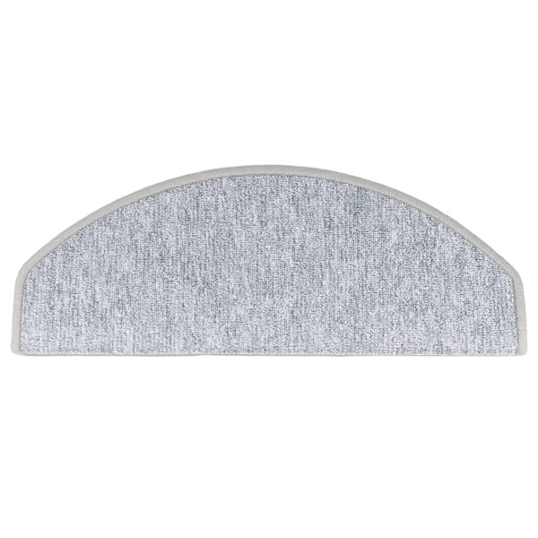 vidaXL 15 stk. Trappetrinmåtter grå 65x24x4 cm Grey grå