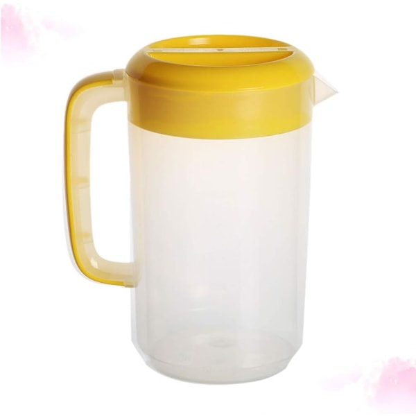 Stor plastik kande med låg 2500ml til at blande drikkevarer, vandkande