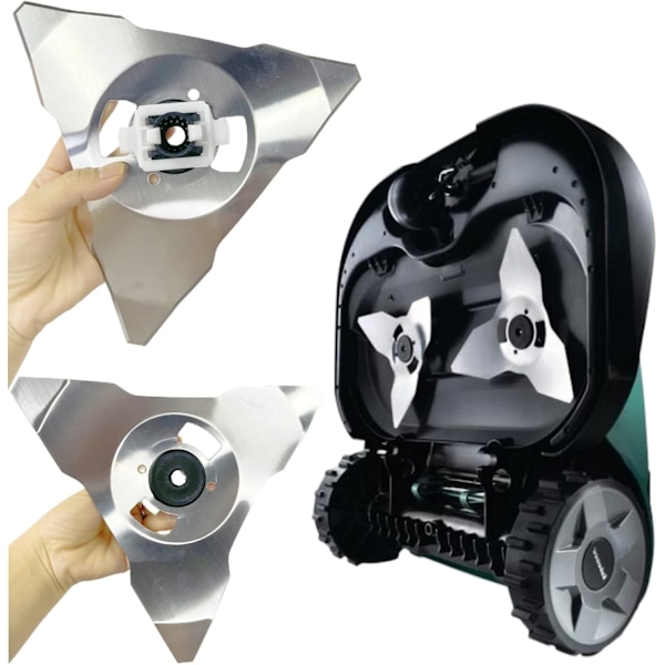 Låga knivar kompatibla med Robomow RS/RC Intelligent Robotgräsklippare