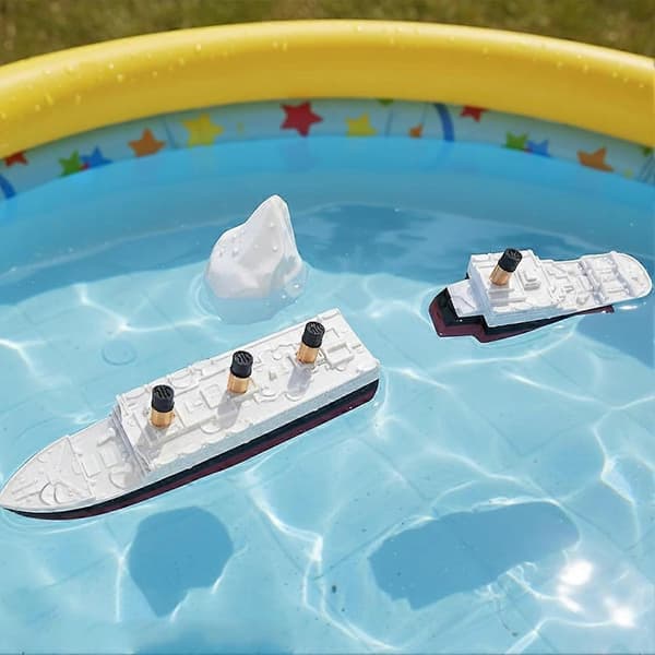 Realistisk Split Titanic Badelegetøj og Poollegetøj, Titanic Top, Historisk Nøjagtig Brækbar Titanic Båd