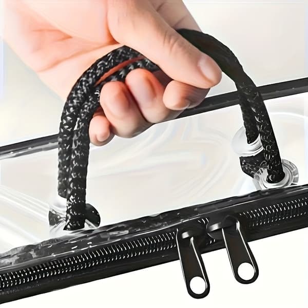 Garnförvaringsväskor med stor kapacitet 4 st PVC kraftig garderobsorganisatör 4pcs Black