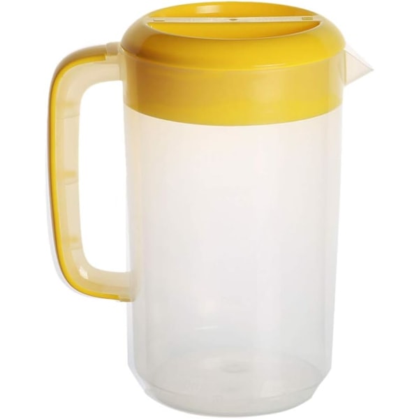 Stor plastik kande med låg 2500ml til at blande drikkevarer, vandkande