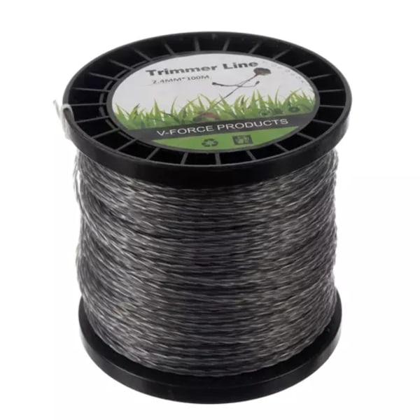 100m Trimmertråd / Trimmerline - Line til Trimmer - 2,4mm-FS4- 566