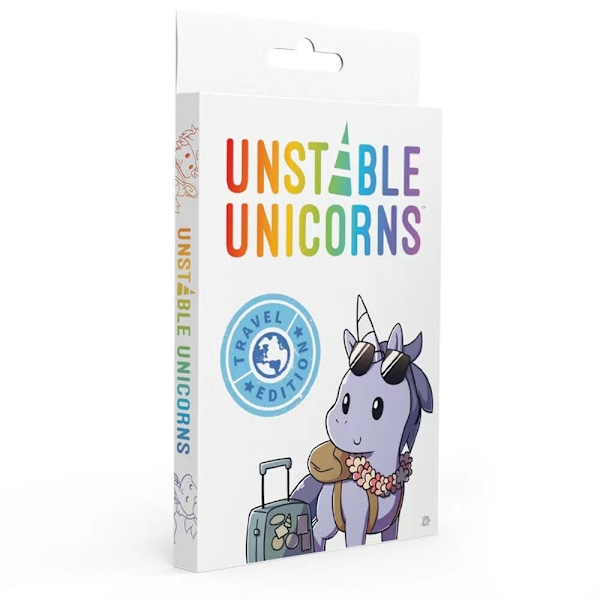 UNICORNS LAUTAPELI KORTTIPELI - Matkaversio-X73- Travel Edition