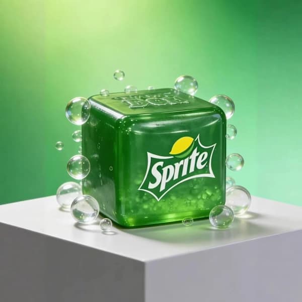 Ny trykaflastningsklemme Schyling Needoh Nice Cube Sensorisk fingerspidslegetøj (Sprite)