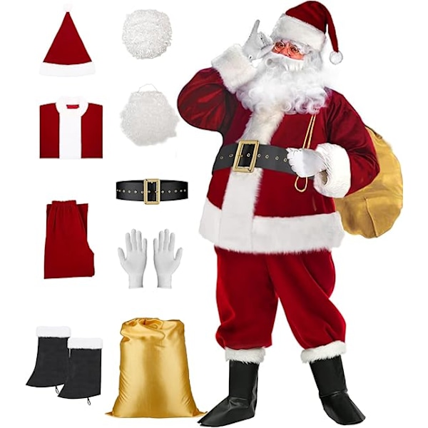 Jultomte Jultomtekostym XXL Herrkostym Jultomte Co