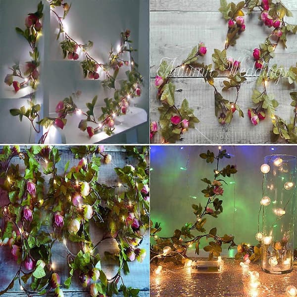 Christmas Decoration LED String Light Copper Wire Christmas Lights Battery Operated Party Decor Lamp