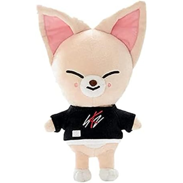 Mjukis Stray Kids Plyschleksaker Kawaii Skz Gosedjur Tecknad Anime Mjukt Stoppat Gosedjur Söta Dockor (Bbokari) ((Räv)-FS5-