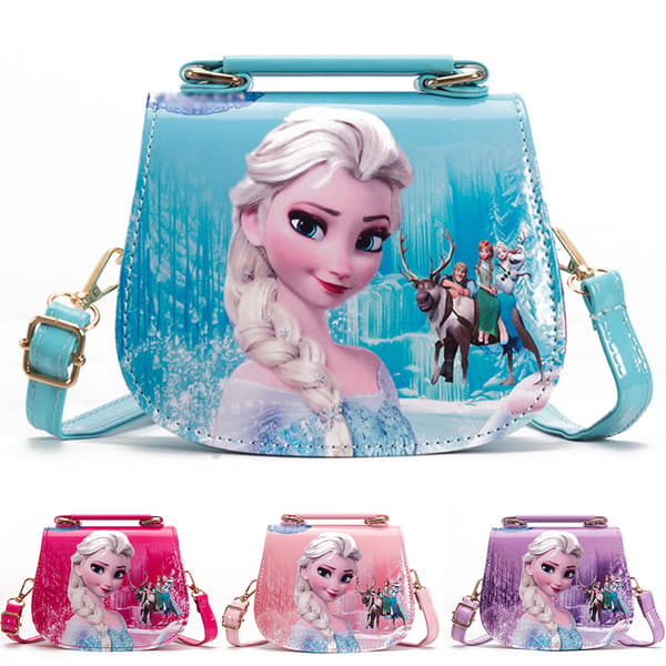 Frost 2 Elsa Anna Prinsesse Skulderveske for Jenter blue