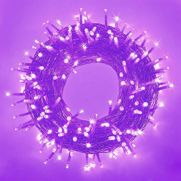 33 fot Ljusslinga Utomhus/Inomhus, 110 LED Uppgraderad Super