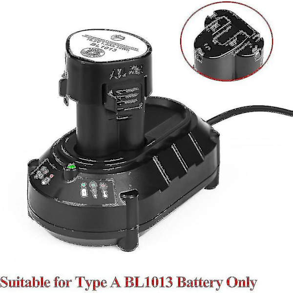 Oplader til Makita Bl1013 Bl1014 10.8v-12v Lithium-ion Batterier - Dc10wa Elektrisk Boremaskine Skruetrækker Ekstra Batteri Strømforsyning