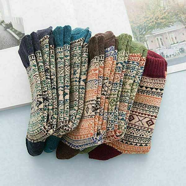 Tjocka, varma ullsockor Hike Chunky Sock - Termiska strumpor
