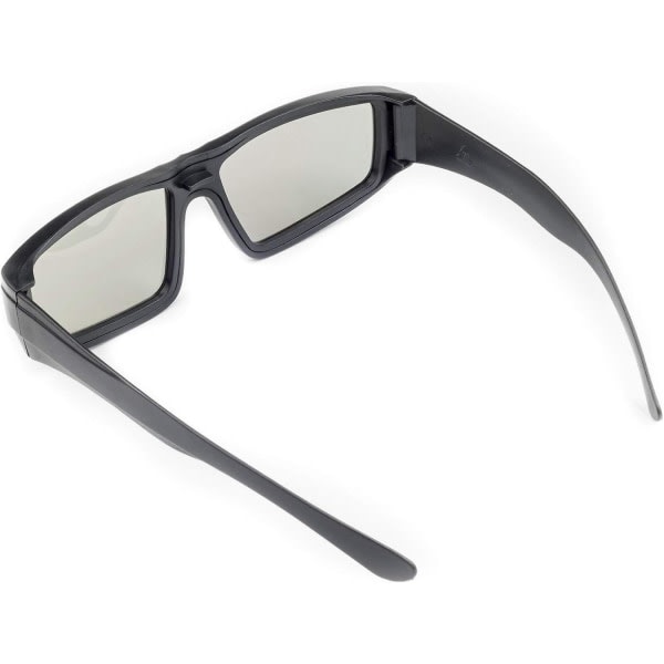 3D-glasögon för TV, män och kvinnor, polariserade glasögon för användning med biografer, TV-apparater och projektorer, 3D-bioglasögon för bio