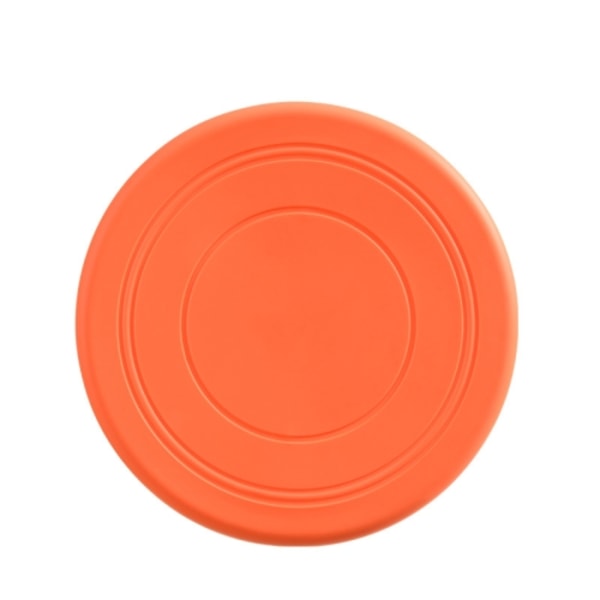 10st Pet Toy Frisbee Pet Interactive Training Flytande vatten Bittålig mjuk frisbee (orange)