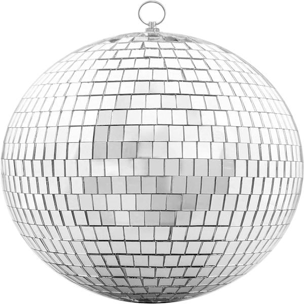 Peilipallo -20CM Cool ja hauska hopeinen party discopallo