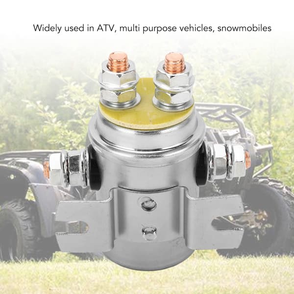 Winch Relay 300A Waterproof Starter Relay Accessory for Off-Road Vehicles ATV DC 12V-FS-