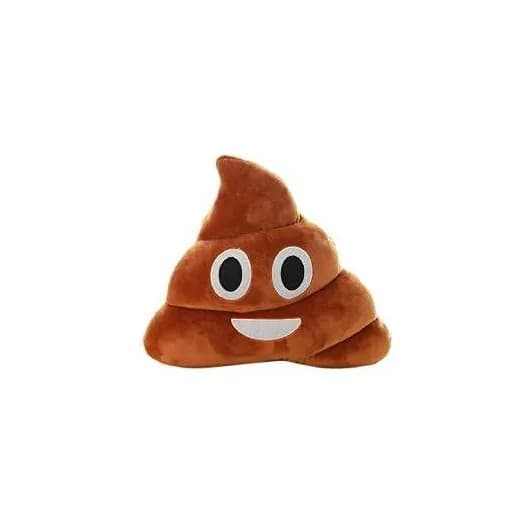 Plysch Emoji Bajskorv Kudde Bajskorv Original Present Hög Kvalitet-FS-