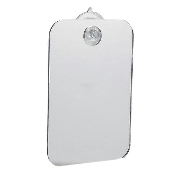 Travel Mirror - Suction Cup Included - Portable Shaving Mirror, Unbreakable Fogless Mirror