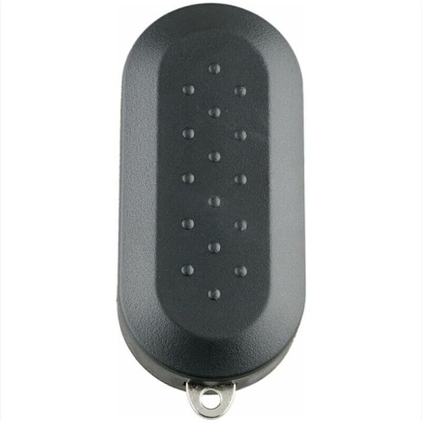 BF udskiftningsbar bilnøglehus til Fiat 500 Doblo Ducato Panda Punto Peugeot 3 knapper 543cm (sort)