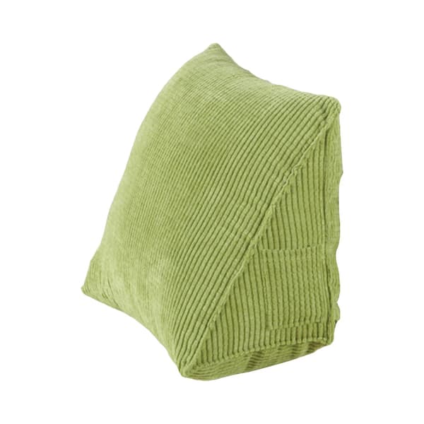 Triangle Pillow Comfortable Reading Pillow With Zipper Pocket Triangle Wedge Pillow Small Back