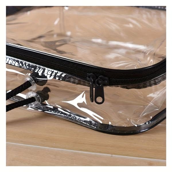 Garnförvaringsväskor med stor kapacitet 4 st PVC kraftig garderobsorganisatör 4pcs Black