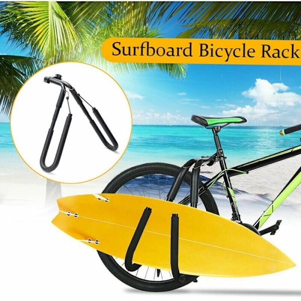 Surffilaudan pyöräteline pyörä skimboard uusi sivukiinnitteinen leijalautatuki, malli: musta-X42-