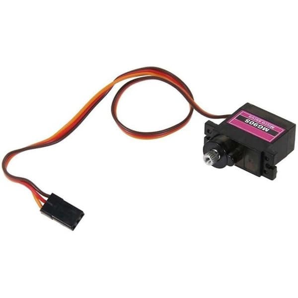4st MG90s Micro Metal Gear 9g Servo för RC Flygplan Helikopter Bil 360-FS-