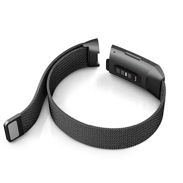 SKALO Milanese Loop Fitbit Charge 3/4 -rannekkeeseen - Useita värejä Gold Guld