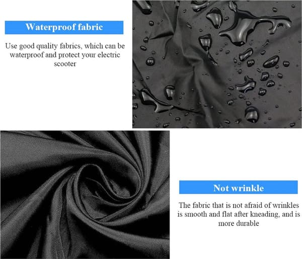 Protective cover for mobility scooter rain cover XL 190x71x117 cm Waterproof-FS-