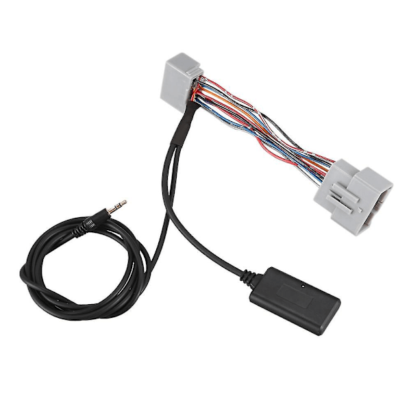 Bil 14-pinners Bluetooth-modul Musikkadapter Aux-lydkabel for Volvo C30 C70 S40 S60 S70 S80 V40-FS5-