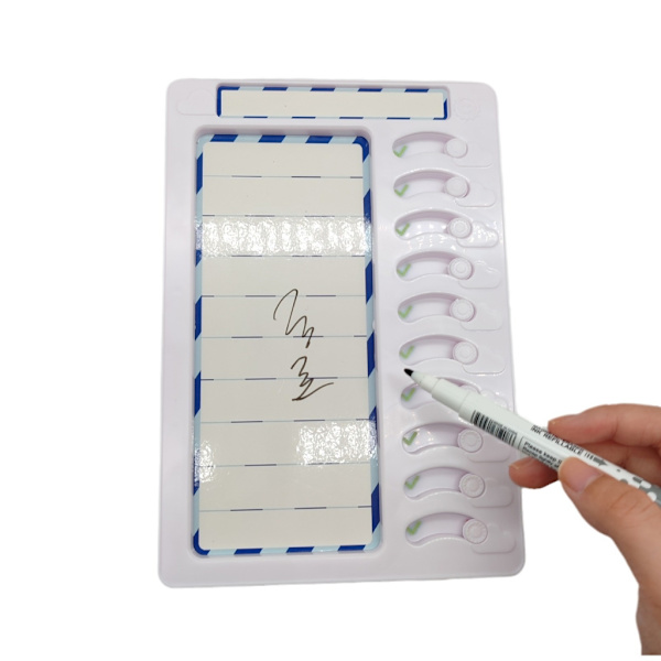 Chore Chart for Kids, Routine Planner, To-Do List, Chore Schedule, Gift-FS- Blue 0.2