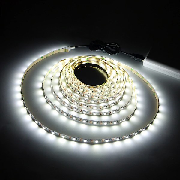 USB LED-lysstreng Hvid 1 meter TV