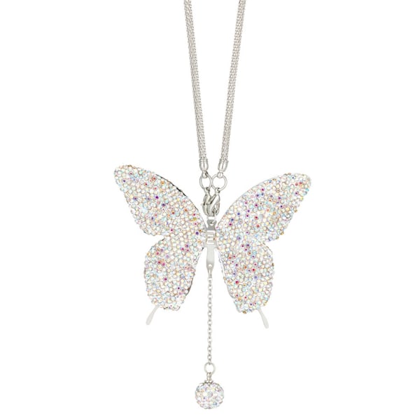 Bling Butterfly Diamond Autotarvikkeet Naisille Kristalliauto Taustapeilit Korut Auton Sisustus Ystävänpäivälahja-FS2-